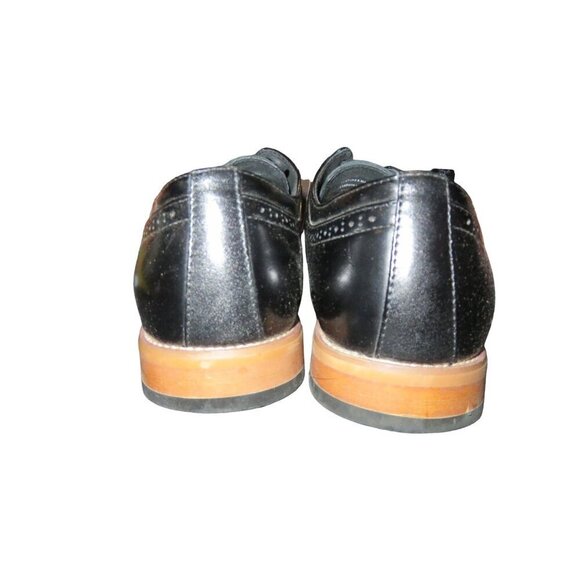 Stacey Adams Black Dickinson Leather Oxford Dress Shoes size 10.5 gorgeous! - Picture 2 of 7